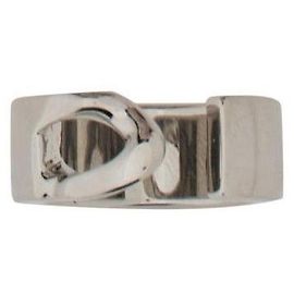 Maison Martin Margiela Minimal Numeric Cuff Ring White