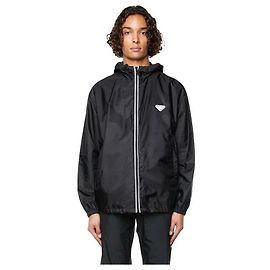 Prada Re-Nylon Bomber Jacket Black