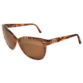 Versace gafas de sol Castaño