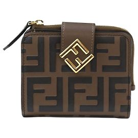 Fendi Portafoglio FF Diamond Multicolore
