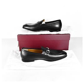 Gucci Mocassini Horsebit GG Rosso