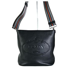 Prada Borsa a secchiello Phoenix Borsa a spalla Borsa crossbody Nero
