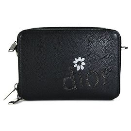 Dior Bolsa transversal com alça Preto