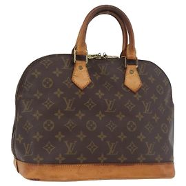 LOUIS VUITTON Bolsa de Mão Monogram Alma M51130 LV Auth am10935 Monograma