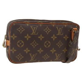 LOUIS VUITTON Bolsa de Ombro Monogram Marly Bandouliere M51828 LV Auth ep13787 Monograma