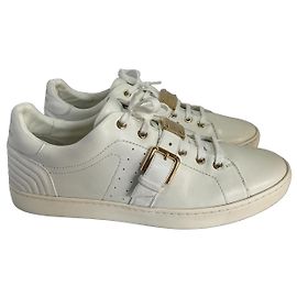 Dolce & Gabbana Men Leather Sneakers White White