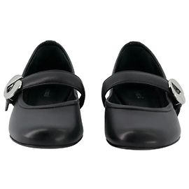 Coperni Belt Ballerinas Black Leather Black Silver hardware