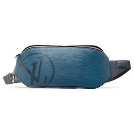 LV Circle Epi Bauchtasche von Louis Vuitton Blau Andere