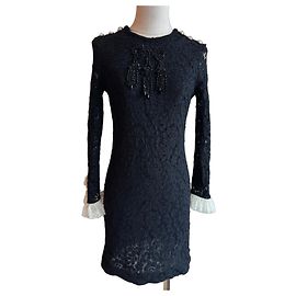 Robe Gucci en coton noir Noir