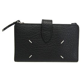 Maison Martin Margiela Maison Margiela 4-Stitch Coin Card Holder Black