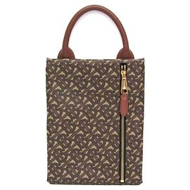Pochette Monogram TB Burberry Marron