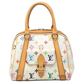 Louis Vuitton White Monogram Multicolore Priscilla White