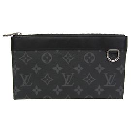 Pochette Discovery PM Monogram Eclipse Louis Vuitton M44323 Monograma
