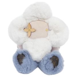 Plüschspielzeug Doudou Vivienne GI0445 Louis Vuitton Pink Weiß Hellblau