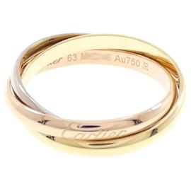 Cartier Trinity Ring Roségold Weißgold Gelbgold Pink Weiß Gelb