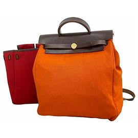 Oranger Hermès Rucksack Orange