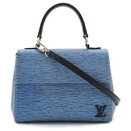 Bolsa Cluny BB em Epi Louis Vuitton Azul