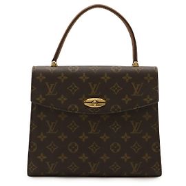 Sac à main Malletier Monogram Louis Vuitton Marron