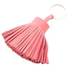 Pingente de couro Carmen da Hermès Rosa
