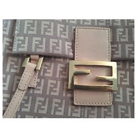Fendi Mama Baguette Beige Cloth Beige