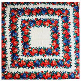 Xale Yves Saint Laurent Fora de branco