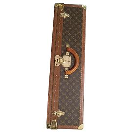 Louis Vuitton Alzer 80 Brown Leather Brown
