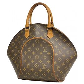 Louis Vuitton Monogram Ellipse MM Handbag Brown