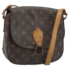 LOUIS VUITTON Bolsa de Ombro Monogram Saint Cloud GM M51242 LV Auth ep13695 Monograma