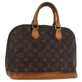 LOUIS VUITTON Bolsa de Mão Monogram Alma M51130 LV Auth am10936 Monograma