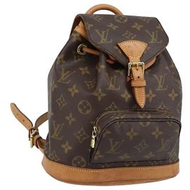 LOUIS VUITTON Monogram Montsouris PM Backpack M51137 LV Auth 173898A Monogram