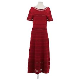 Sandro Vestido rojo Roja