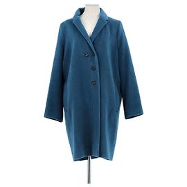 Kenzo Wollmantel blau Blau