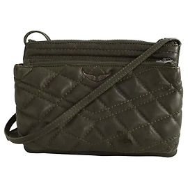 Zadig & Voltaire Mini bolsa cáqui Caqui