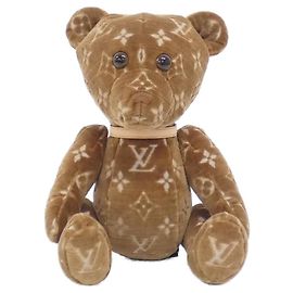 Louis Vuitton Monogram Doudou Teddy Bear Brown