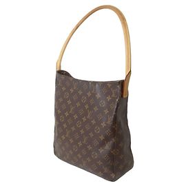 Borsa a Spalla Looping GM Louis Vuitton Marrone