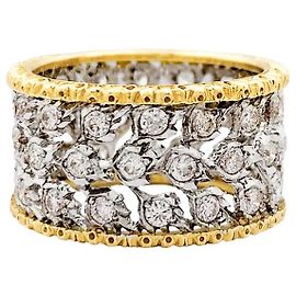 Buccellati Ring, "Eternal Band", two golds. Other