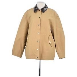 Des Petits Hauts Beige Cotton Coat Beige
