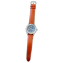 Breitling Colt Quartz A57035 Hellbraun Marineblau