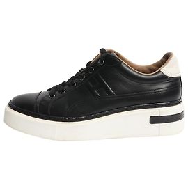 Hermès Baskets en cuir noir - EU 39 Noir