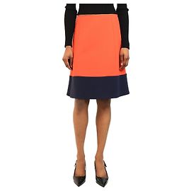 Marni Falda A línea naranja - tamaño UK 6 Naranja