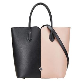 Bolsa de couro 2 em 1 Kate Spade Preto Rosa