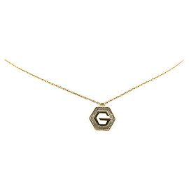 Collier en strass G Logo de Givenchy Doré