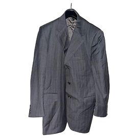 Striped suit Christian Dior Grey