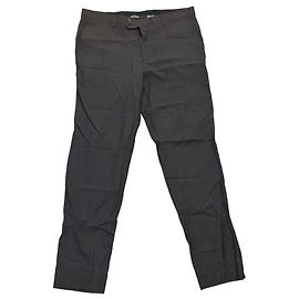Balmain Wool and Silk Pants Black