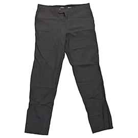 Calça Balmain de Lã e Seda Preto