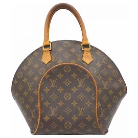 Louis Vuitton Monogram Ellipse MM Handbag Brown