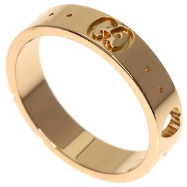 Anel em forma de coração Icon Amor da Gucci em ouro rosa 18K Outro