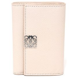 Loewe Anagram Vertical Wallet Beige