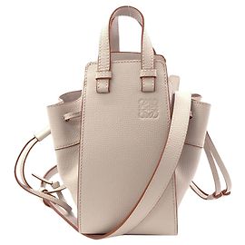 Bolsa Loewe Hammock Mini 2 em 1 Bege