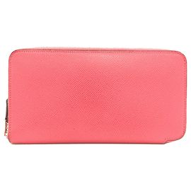 Hermès Hermes Azap Long Wallet in Rose Azalee Pink